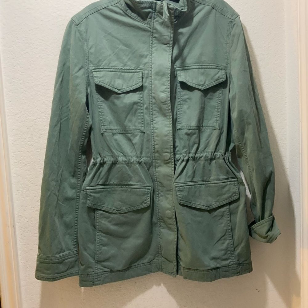 Gap Green Utility Jacket size Small - image 4